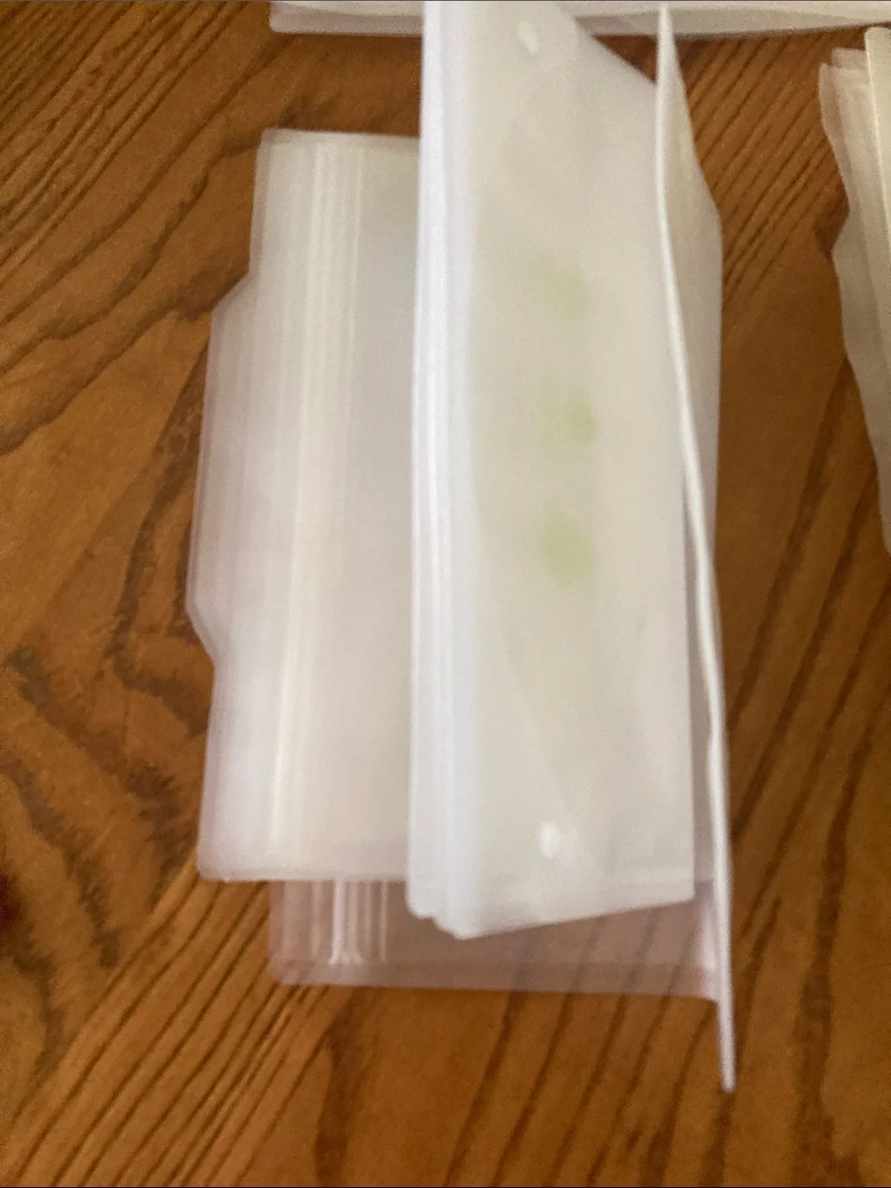 Target Clear Reusable Food Storage Bags with Colored Tabs) set of 12